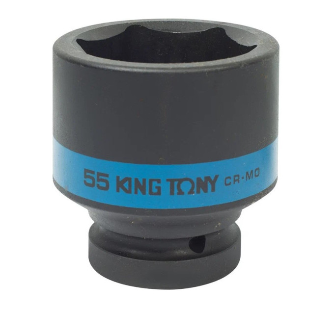 Головка ударная 1" KING TONY, 55мм (6 гранн.)