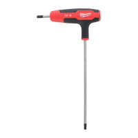 Ключ Г-подібний TORX MILWAUKEE з комфортною ручкою, T27 з кулею Ключ Г-подібний TORX MILWAUKEE з комфортною ручкою, T27 з кулею
