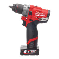 Дрель-шуруповёрт аккумуляторная бесщёточная MILWAUKEE M12 FDD-0 (44Нм)  (каркас)