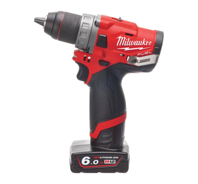 Дрель-шуруповёрт аккумуляторная бесщёточная MILWAUKEE M12 FDD-0 (44Нм) (каркас)