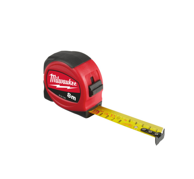 Рулетка SLIMLINE MILWAUKEE, 8м (25мм), (заміна на 4932498785)