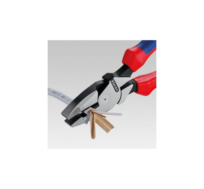 Плоскогубцы комбинированные Ø4,6мм, 240мм KNIPEX 09 02 240, фосфатированные