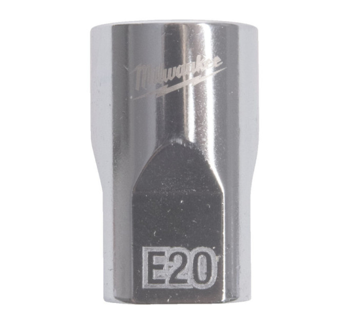 Головка торцевая хромированная TORX Е-стандарт ½” MILWAUKEE, E20