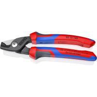 Ножницы для резки кабелей StepCut, Ø15мм / 50мм², 160мм KNIPEX 95 12 160 SB, фосфатированные