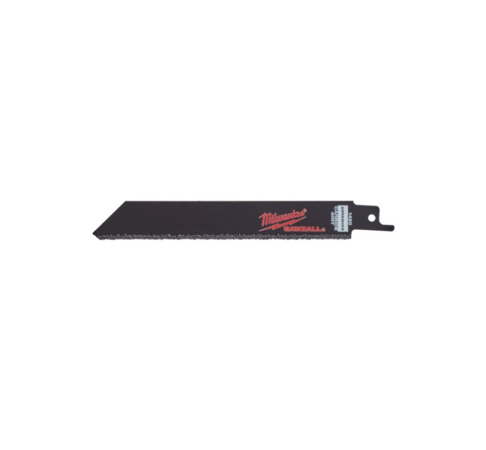 Полотно для сабельных пил Carbide Grit MILWAUKEE, 150мм, (3шт) (чугун, абразивные материалы, фибергл