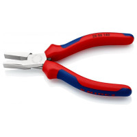 Плоскогубцы с гладкими губками, 140мм KNIPEX 20 05 140, хромированные