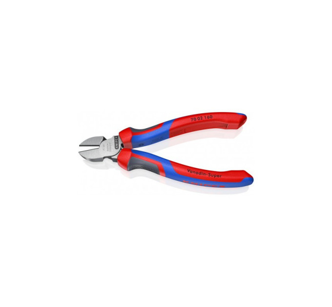 Кусачки боковые (бокорезы), Ø4,0мм, 160мм KNIPEX 70 02 160 SB, фосфатированные