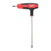 Ключ Г-подібний TORX MILWAUKEE з комфортною ручкою, T10 з кулею Ключ Г-подібний TORX MILWAUKEE з комфортною ручкою, T10 з кулею