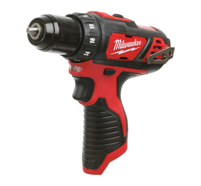 Дриль-шуруповерт акумуляторний MILWAUKEE M12 BDD-0 (30 Нм) (заміна на 4933499683)