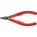 Кусачки боковые (бокорезы) для электроники, Ø0,8мм, 125мм KNIPEX 75 52 125, фосфатированные