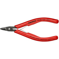 Кусачки боковые (бокорезы) для электроники, Ø0,8мм, 125мм KNIPEX 75 52 125, фосфатированные