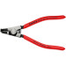 Щипцы для наружных стопорных колец загнутые 90°, Ø10-25мм KNIPEX 46 21 A11 SB, Ø1,3мм фосфат