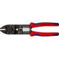 Клещи для опрессовки, резки и зачистки 230мм KNIPEX 97 21 215 SB, фосфатированные