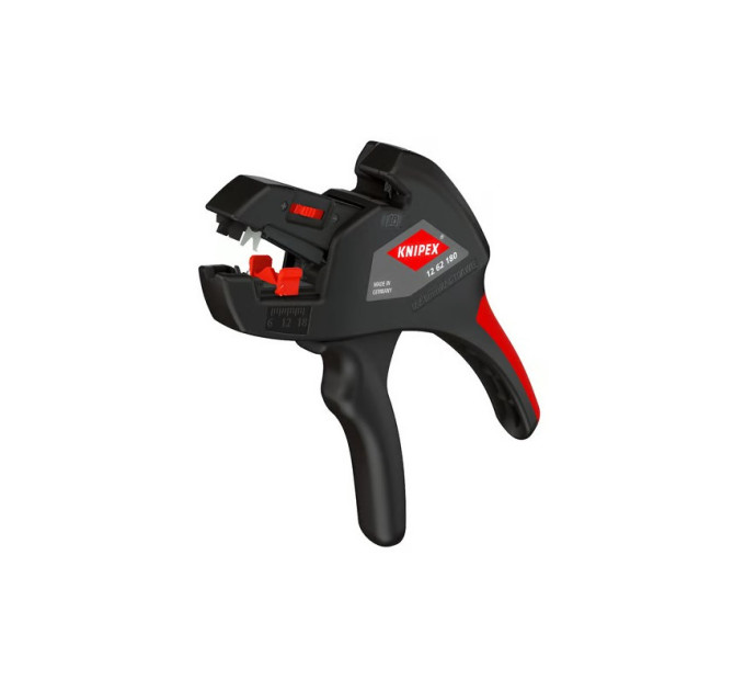 Стриппер автоматический для удаления изоляции, 0,2-6,0мм² 180мм KNIPEX ComStrip 12 62 180