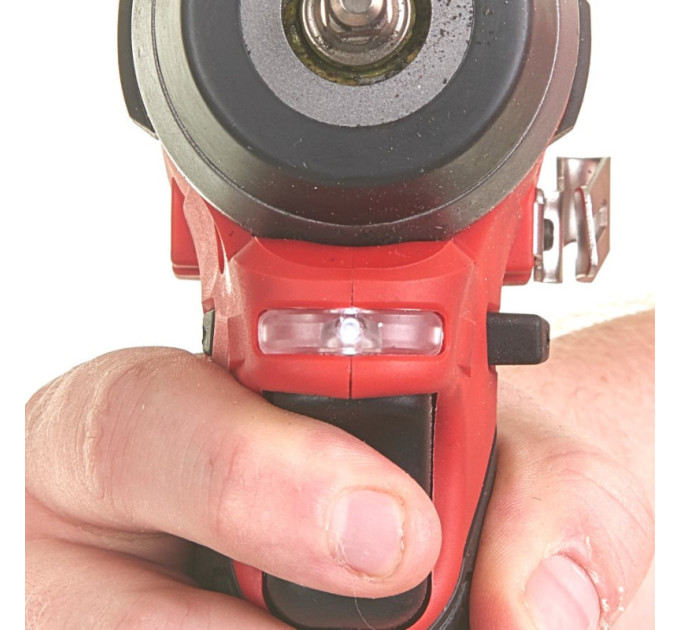Гайковерт аккумуляторный бесщеточный MILWAUKEE 1/4" (136 Нм) M12 FIW14-0, с кольцом (каркас)