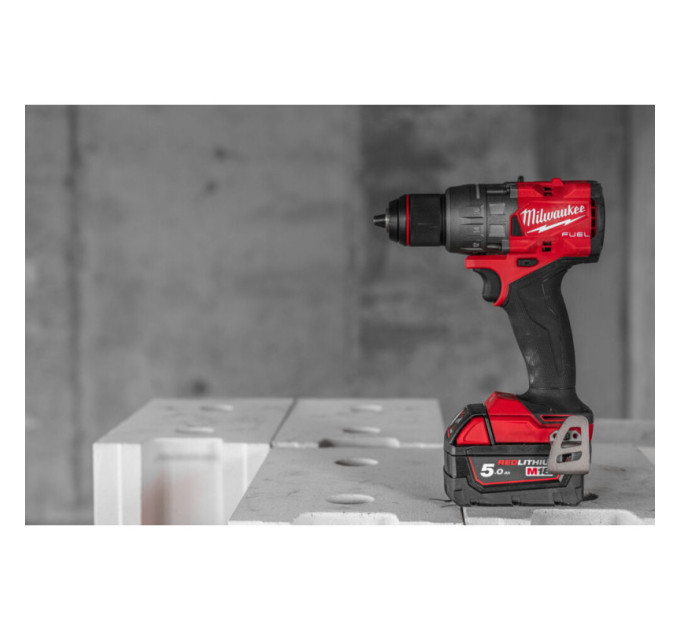 Дрель-шуруповёрт аккумуляторная бесщёточная MILWAUKEE M18 FDD3-0X (158 м) (каркас+HDкейс)