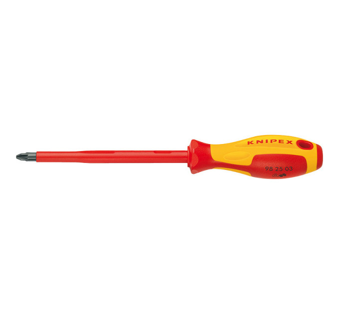 Викрутка для гвинтів з хрестовим шліцом Pozidriv KNIPEX 98 25 01