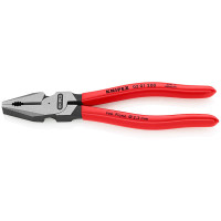 Пассатижи (плоскогубцы) особой мощности Ø13,0мм, 200мм KNIPEX 02 01 200 SB, фосфатированные Пассатижи (плоскогубцы) особой мощности Ø13,0мм, 200мм KNIPEX 02 01 200 SB, фосфатированные