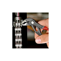 Клещи сантехнические переставные высокотехнологические, Ø27мм Cobra KNIPEX 87 01 125,фосфатированные
