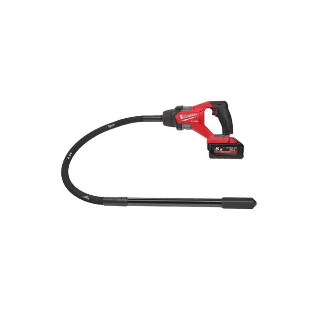 Вибратор погружной аккумуляторный бесщеточный MILWAUKEE M18 FCVN24-551 (2,4м) (ЗУ+1акк.Х5,5Ач)