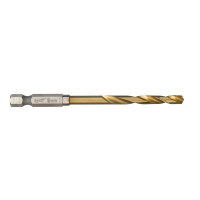Сверло по металлу RedHEX SHOCKWAVE™ HSS-TiN MILWAUKEE, Ø5,0х80х31мм