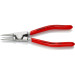 Щипцы для наружных стопорных колец прямые, Ø3-10мм KNIPEX 46 13 A0, Ø0,9мм хромированные