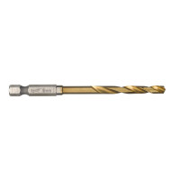 Свердло по металу RedHEX SHOCKWAVE™ HSS-TiN MILWAUKEE, Ø5,0х80х31мм, (10шт)