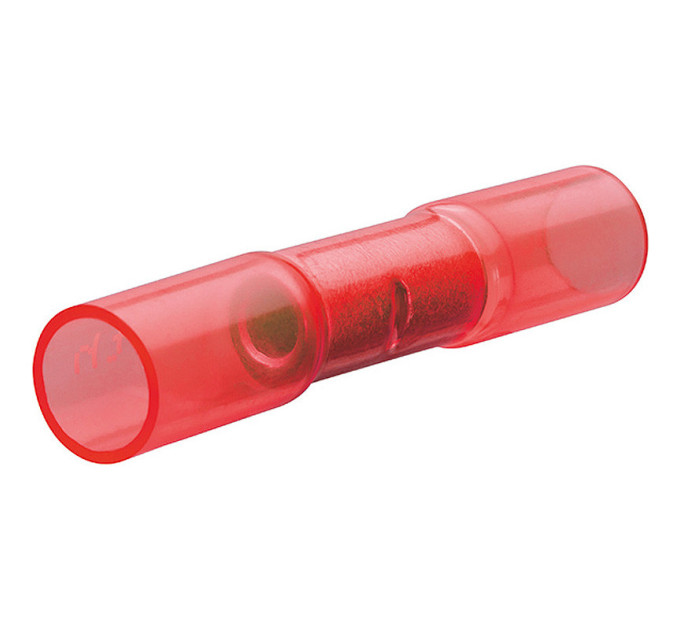 Соединители встык с термоусадочной изоляцией KNIPEX 97 99 250, (0,75-1,0мм²) (100шт), красные