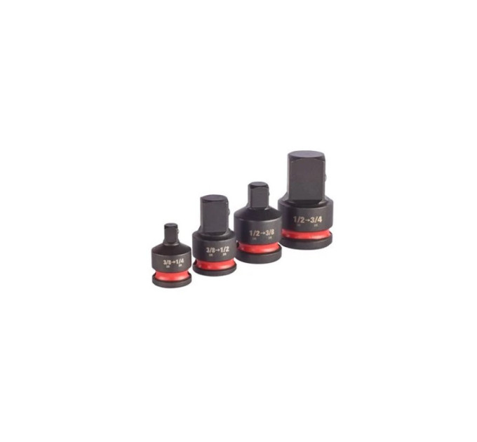 Набір перехідників для головок 1/2" - 3/4", 1/2" - 3/8", 3/8" - 1/2", 3/8" - 1/4" (4 предмети)