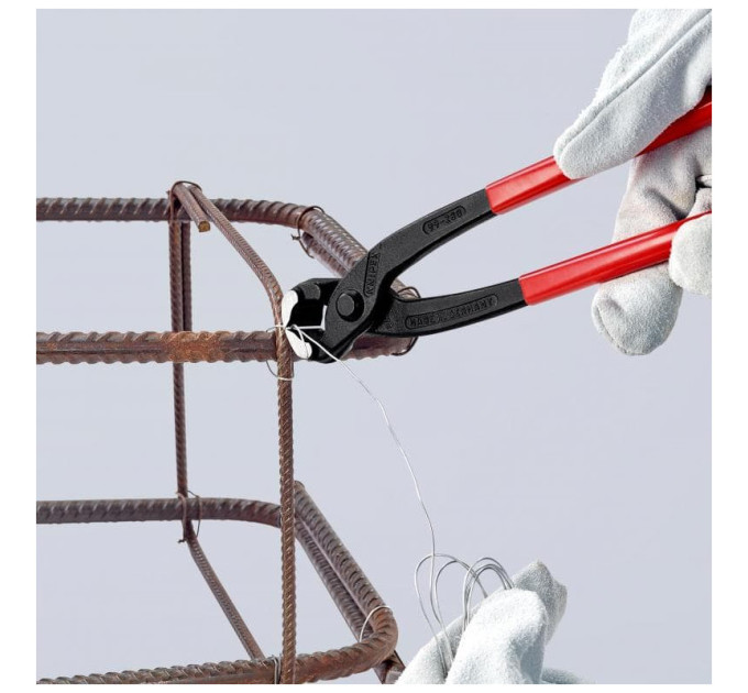 Клещи арматурные Ø2,8мм KNIPEX 99 01 280, (25мм), фосфатированные