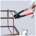 Клещи арматурные Ø2,8мм KNIPEX 99 01 280, (25мм), фосфатированные
