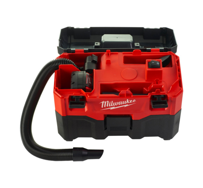 Пылесос аккумуляторный MILWAUKEE M18 VC2-0 (каркас) для воды и сухого мусора