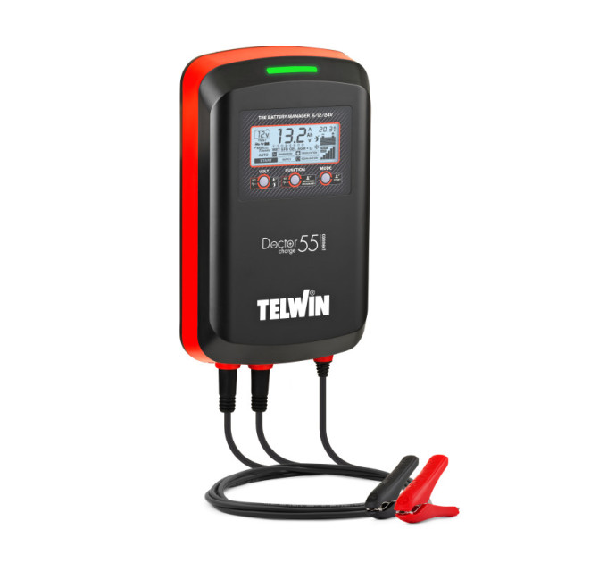 Зарядное устройство Telwin DOCTOR CHARGE 55 CONNECT 230V 6V/12V/24V