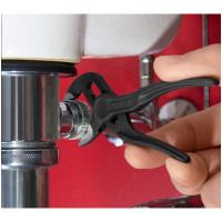 Клещи сантехнические переставные высокотехнологические, Ø28мм Cobra KNIPEX XS 87 00 100, фосфат