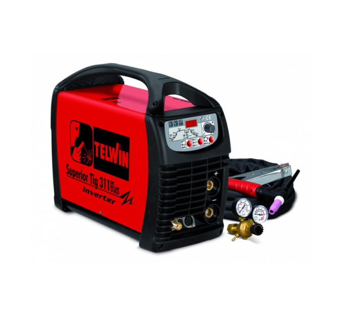 Аппарат аргонно-дуговой сварки Telwin SUPERIOR TIG 311 DC-HF/LIFT VRD 230-400V