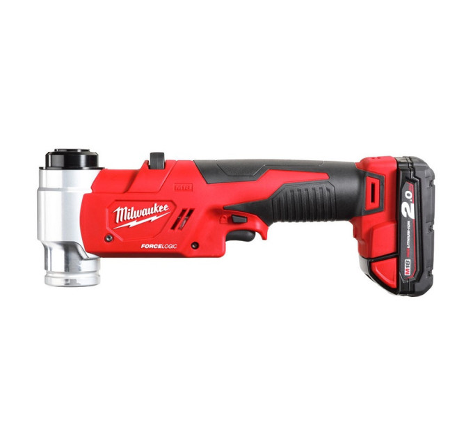 Пробойник аккумуляторный для отверстий FORCE LOGIC™ MILWAUKEE M18 HKP-201C (ЗУ+2акк.Х2Ач+кейс)