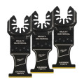Полотно для мультитулу Bi-Metal Carbide OPEN-LOK™ MILWAUKEE, 35х38мм, (3шт), (мультиматеріал)