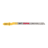 Полотна для лобзіка Curve MILWAUKEE, 75х2, 5мм, (5шт)