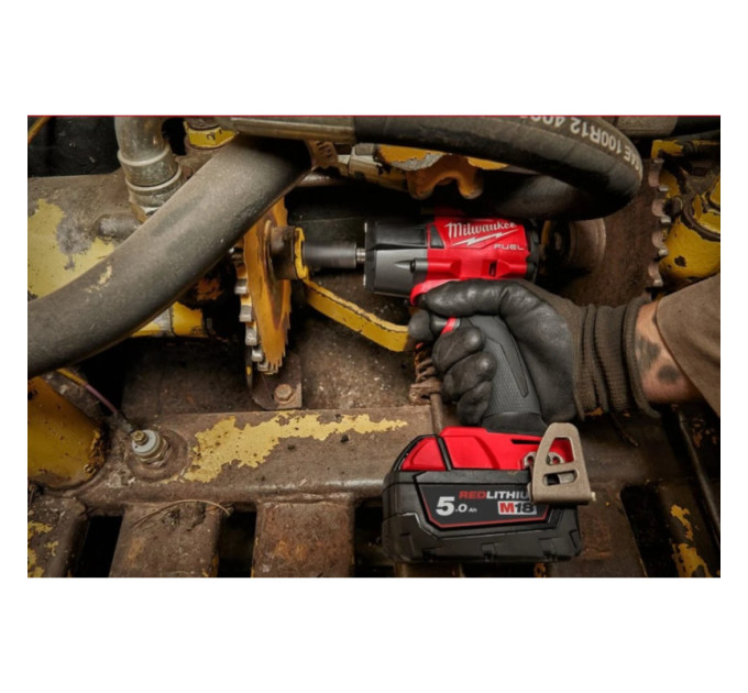 Гайковерт акумуляторний безщітковий MILWAUKEE 1/2" (881 Нм) M18 FMTIW2F12-0Х, з кільцем (каркас)