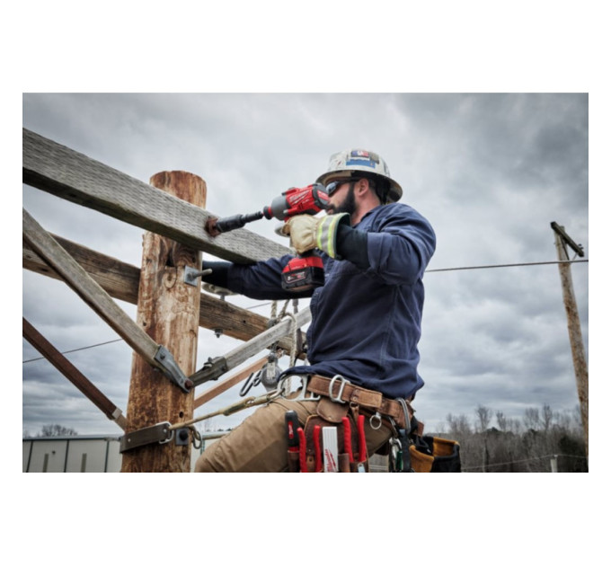 Гайковерт аккумуляторный бесщеточный MILWAUKEE 7/16 Hex (1017Нм) M18 ONEFHIWH716-0X (каркас+HDкейс)