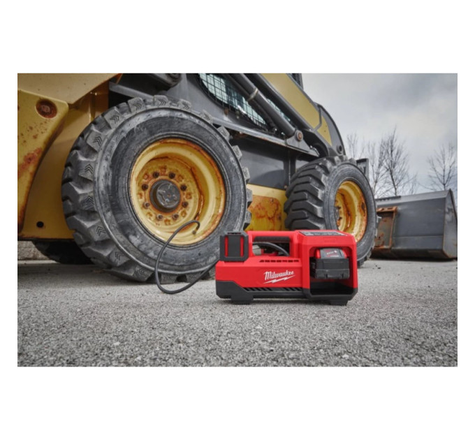 Насос воздушный аккумуляторный бесщеточный MILWAUKEE M18 BI-0 (каркас)