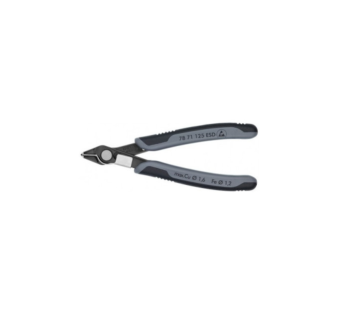 Кусачки Electronic Super Knips® KNIPEX 78 71 125 ESD