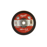 Диск отрезной по металлу MILWAUKEE, SC 41/180х3мм PRO+, Ø180мм