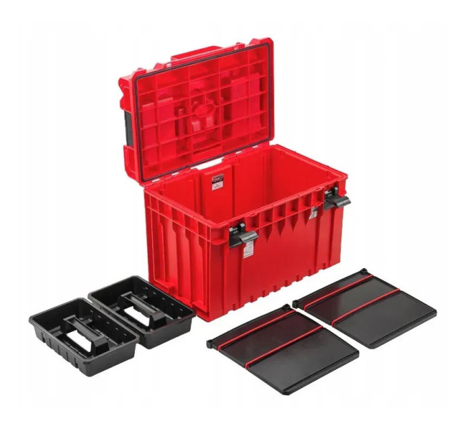 Ящик для инструментов QBRICK SYSTEM ONE 450 2.0 PROFI RED ULTRA HD CUSTOM (585х385х422мм)