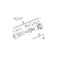 Кулька ударної муфти редуктора M18ONEFHIWF1 MILWAUKEE Кулька ударної муфти редуктора M18ONEFHIWF1 MILWAUKEE