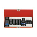 Набор вставок ударных 3/4" 11ед шестигранных HEX 10-32mm
