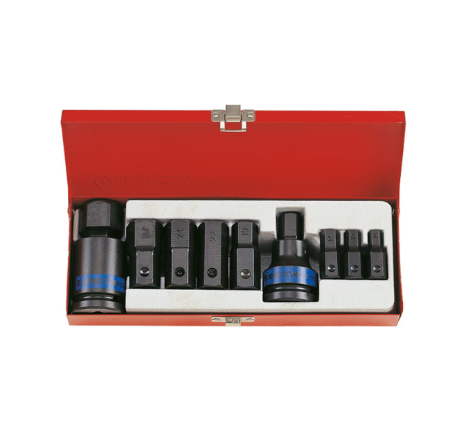 Набор вставок ударных 3/4" 11ед шестигранных HEX 10-32mm