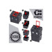 Ящик для инструментов на колесах QBRICK Wheelbox HD Compact Logic Black PA (450x350x645мм)