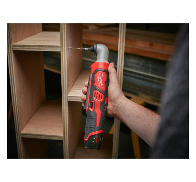 Шуруповерт кутовий ударний акумуляторний MILWAUKEE M12 BRAID-0 (68Нм)(каркас)