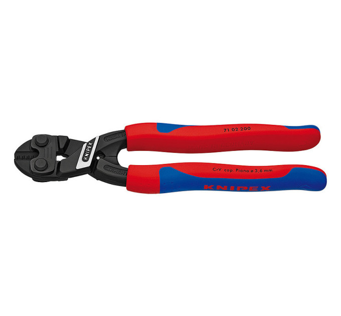 Болторез компактный, Ø6,0мм CoBolt KNIPEX 71 02 200 SB, фосфатированный